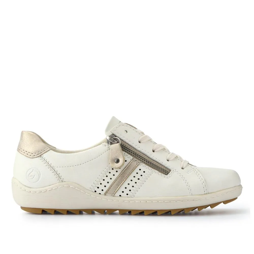 Leather Lace-Up Trainers - DRS41503 / 326 857