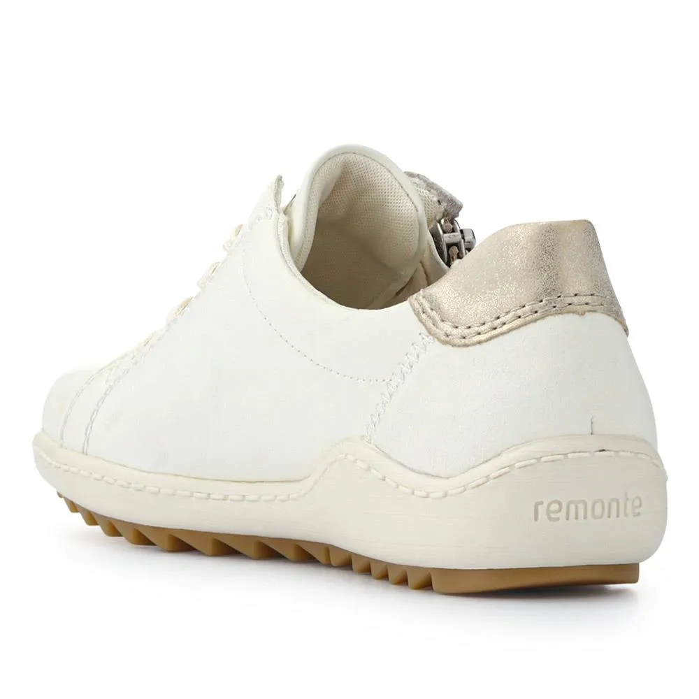 Leather Lace-Up Trainers - DRS41503 / 326 857