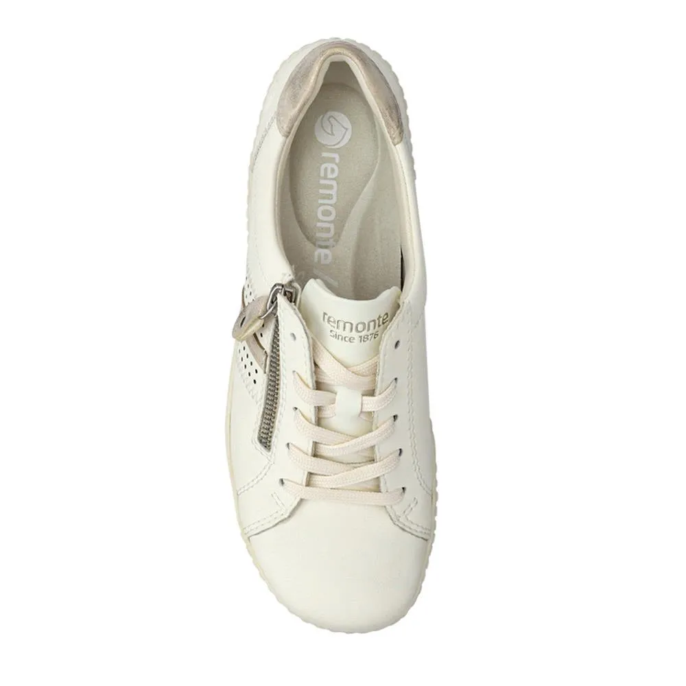 Leather Lace-Up Trainers - DRS41503 / 326 857