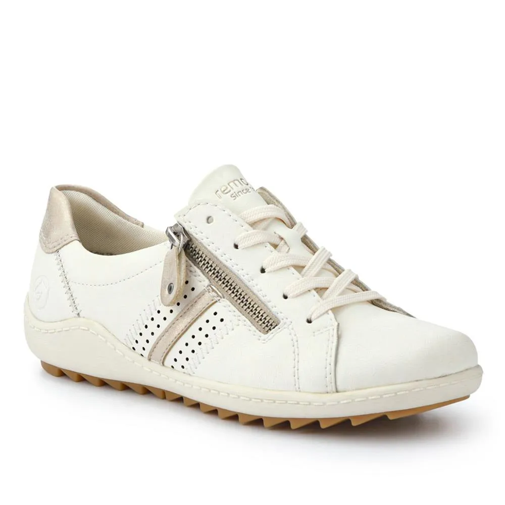 Leather Lace-Up Trainers - DRS41503 / 326 857
