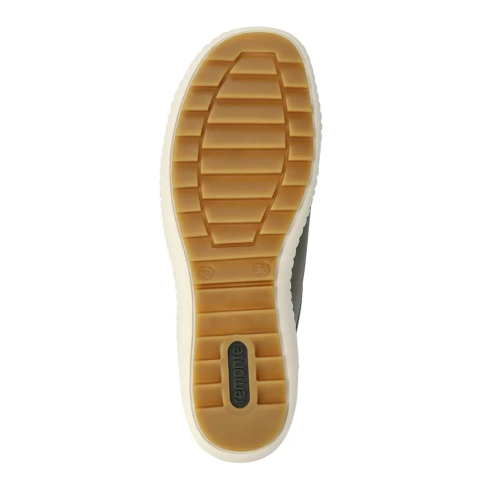 Leather Lace-Up Trainers - DRS41503 / 326 857