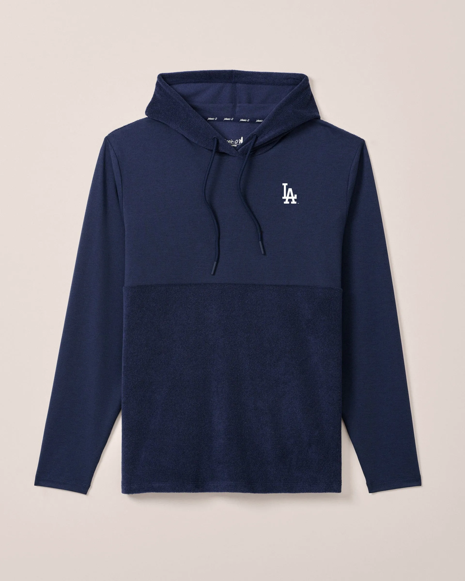 Los Angeles Dodgers Haggard Mixed Media Hoodie