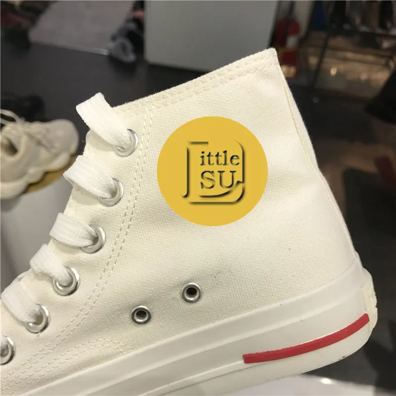 LUXE SEVEN DESIGN HIGH TOP TRAINERS