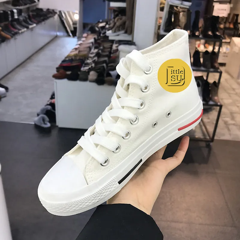 LUXE SEVEN DESIGN HIGH TOP TRAINERS