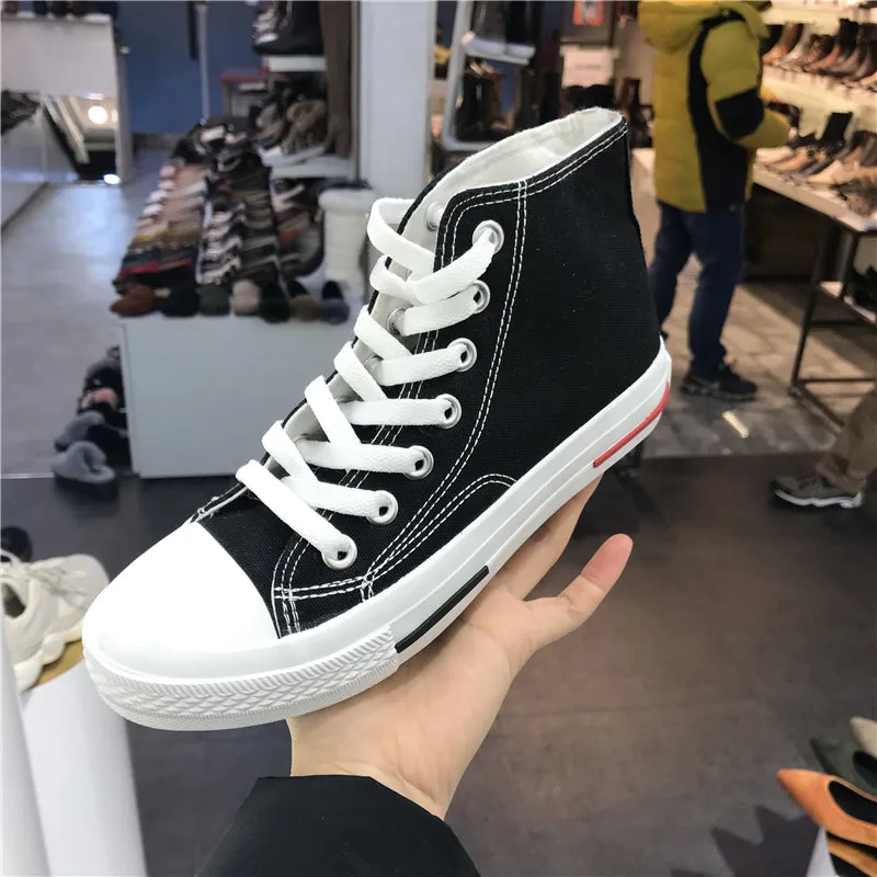 LUXE SEVEN DESIGN HIGH TOP TRAINERS