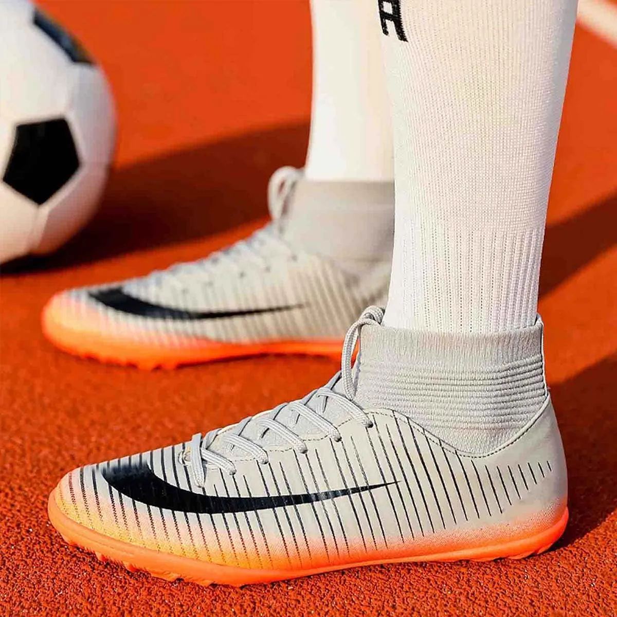 MEBAMY Soccer Cleats for Mens Womens Turf Soccer Shoes SD