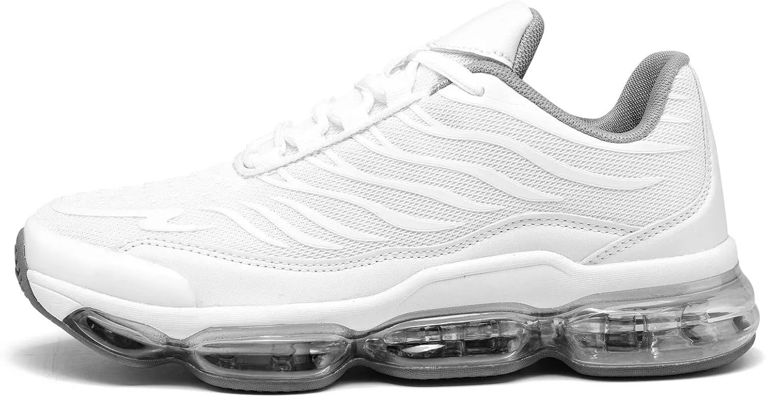 Mens Air Running Shoes Non Slip Workout Casual Sport Walking Shoes Basketball Sneakers Fashion Tennis Fitness Trainers