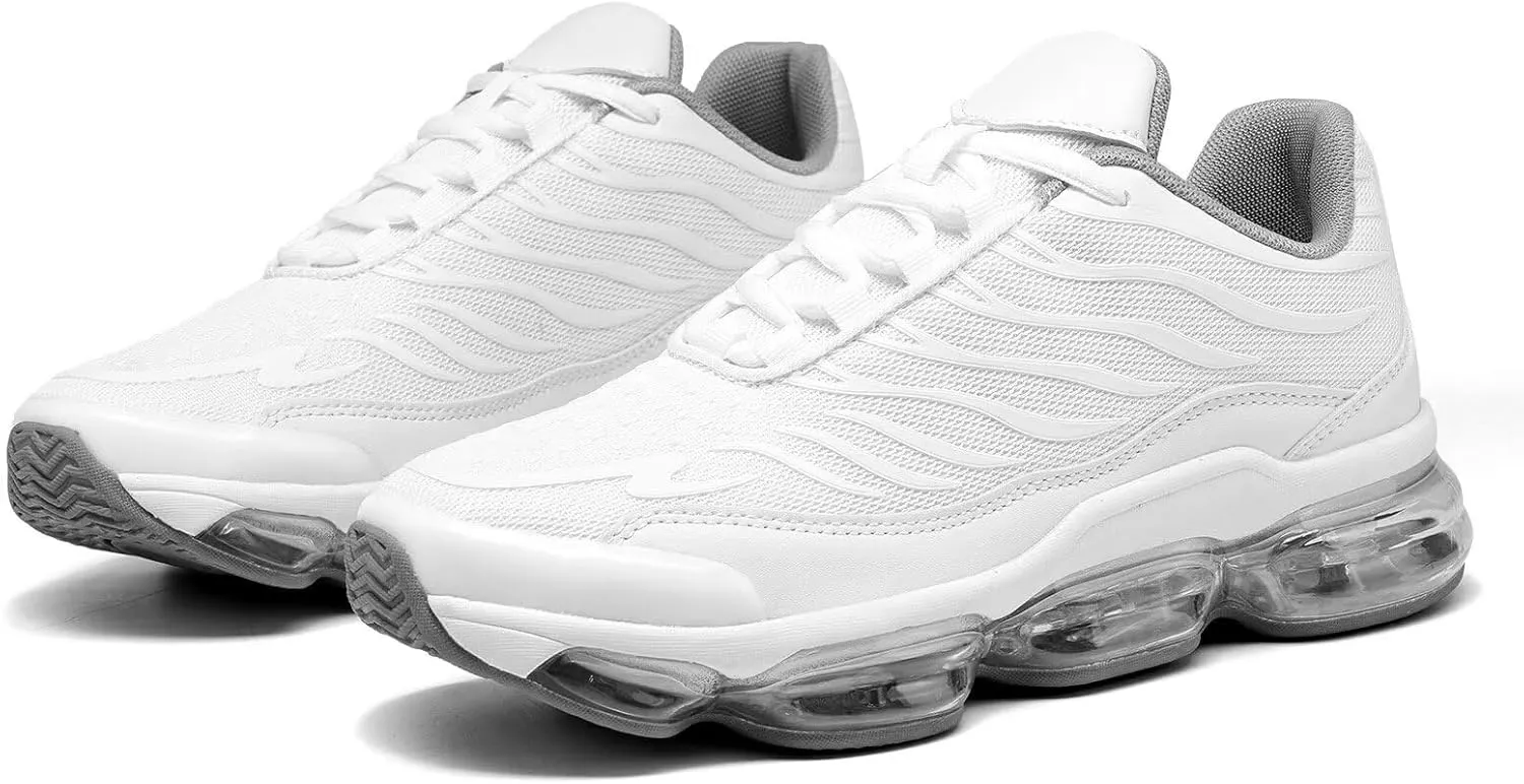 Mens Air Running Shoes Non Slip Workout Casual Sport Walking Shoes Basketball Sneakers Fashion Tennis Fitness Trainers