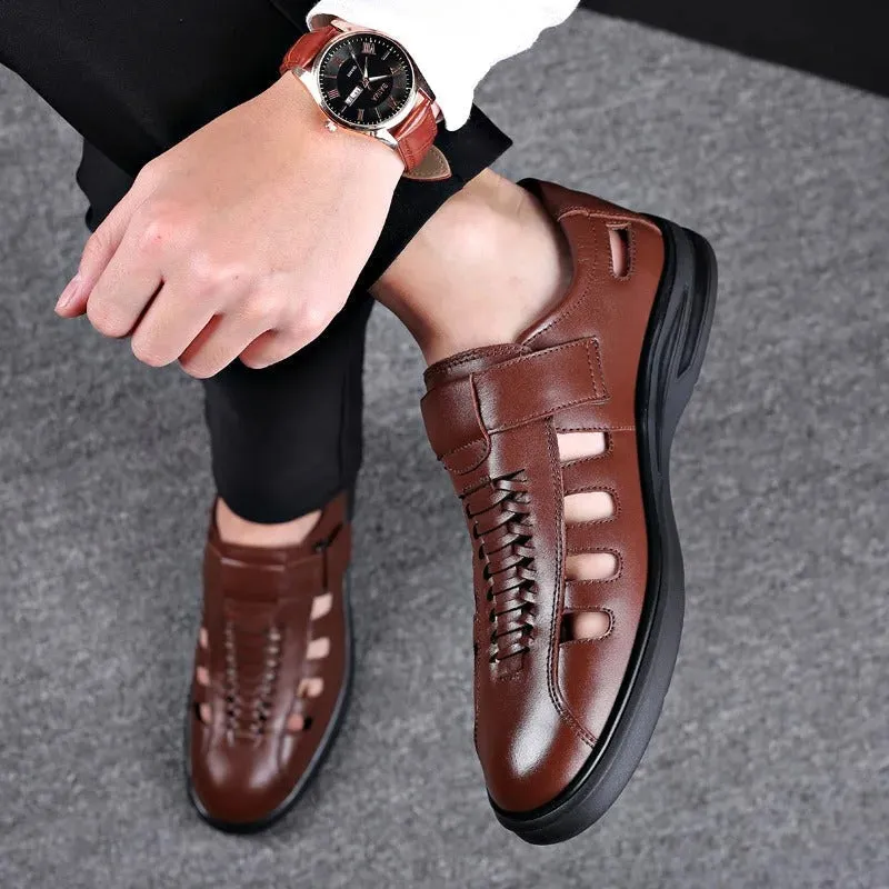 Men's Genuine Leather Sandals