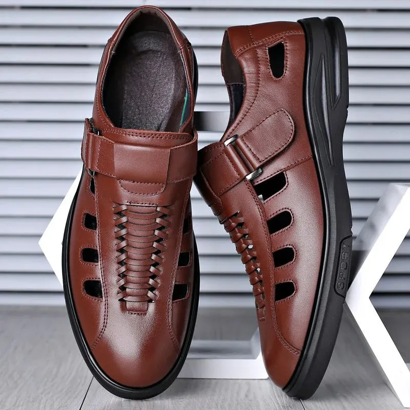 Men's Genuine Leather Sandals