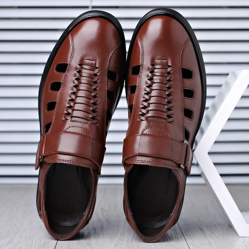 Men's Genuine Leather Sandals