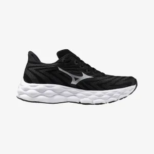 Mizuno Wave Sky 8 (D Width) - Black/ Silver (Womens)