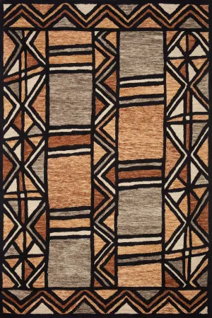 Nala Rug in Walnut & Multi