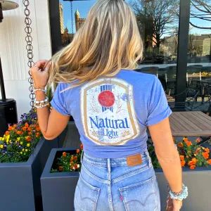 Natural Light Vintage Front & Back T-Shirt