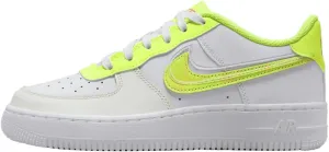 Nike Air Force 1 LV8 GS Trainers DV1680 Sneakers Shoes (UK 6 us 7Y EU 40, White Multi Color Volt 100)
