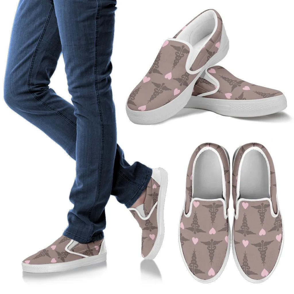 Nurse Women's Slip Ons