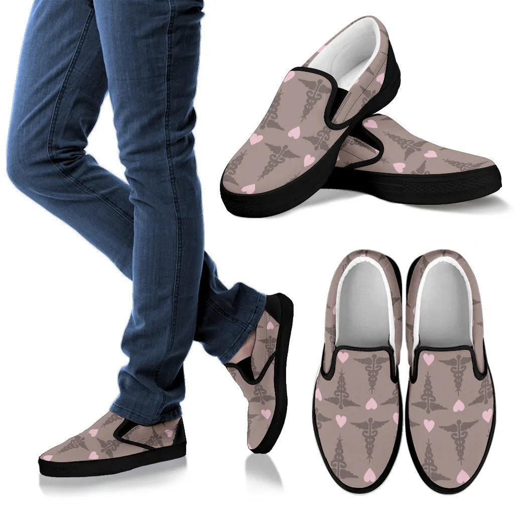 Nurse Women's Slip Ons