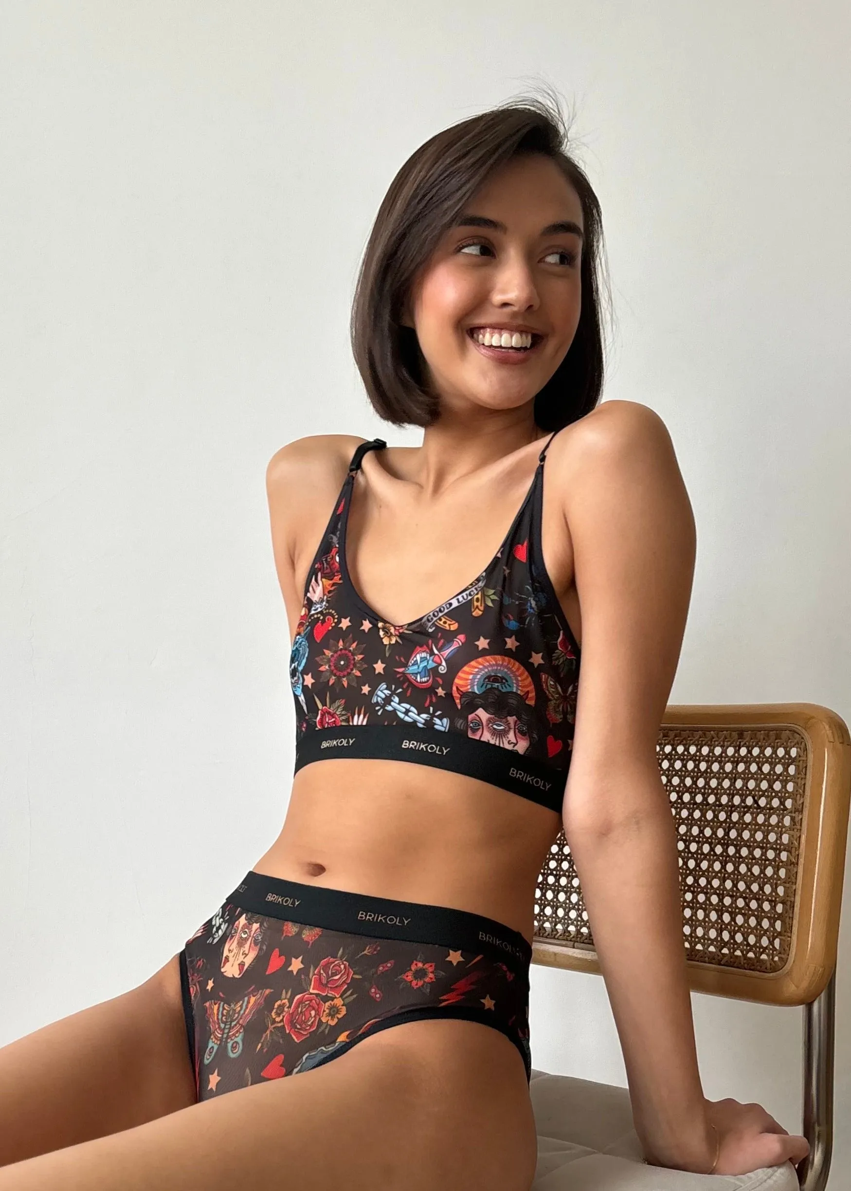 Old School Cupless Bra  Unique, Elegant, Alluring
