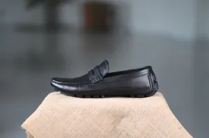 OS - CNS D207 Smooth Black Moccasins