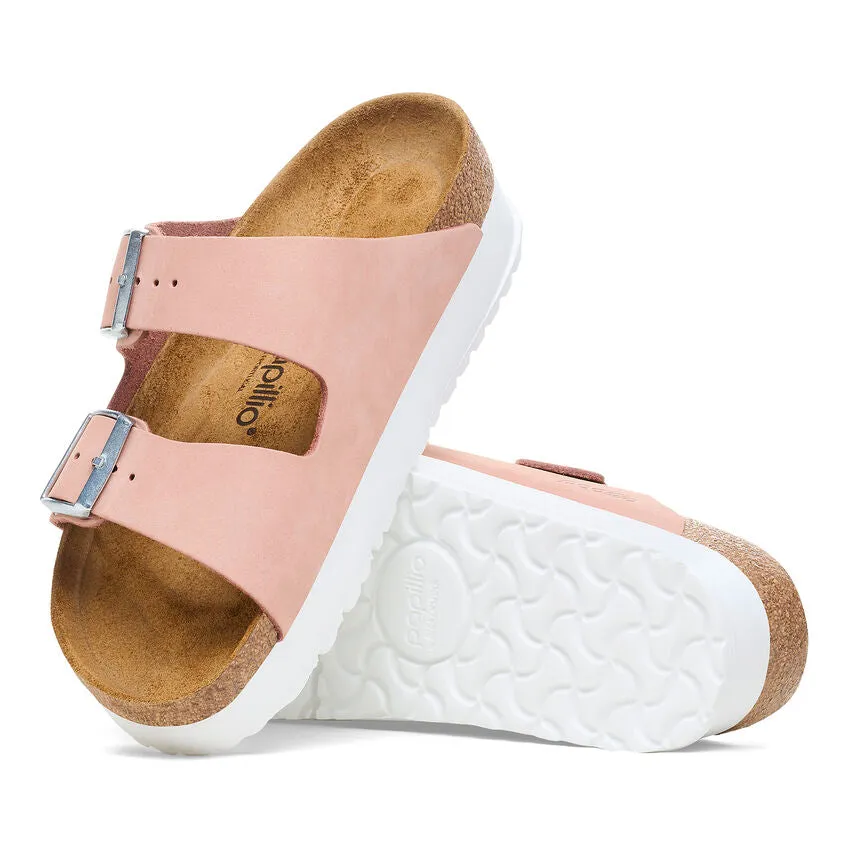 Papillio by Birkenstock Arizona Platform Soft Pink Sandal