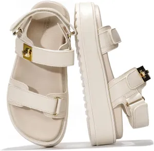 Project Cloud Platform Sandals Women Footwear - Memory Foam & Comfortable Adjustable Strap Ladies Wedges - Non Slip Fashion Beach Sandals for Women 2025 (Ginevra)