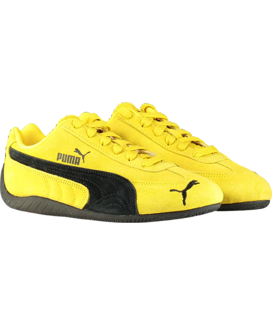 Puma Yellow Speedcat Og - Mustard Suede Trainers UK 4 EU 37 👠
