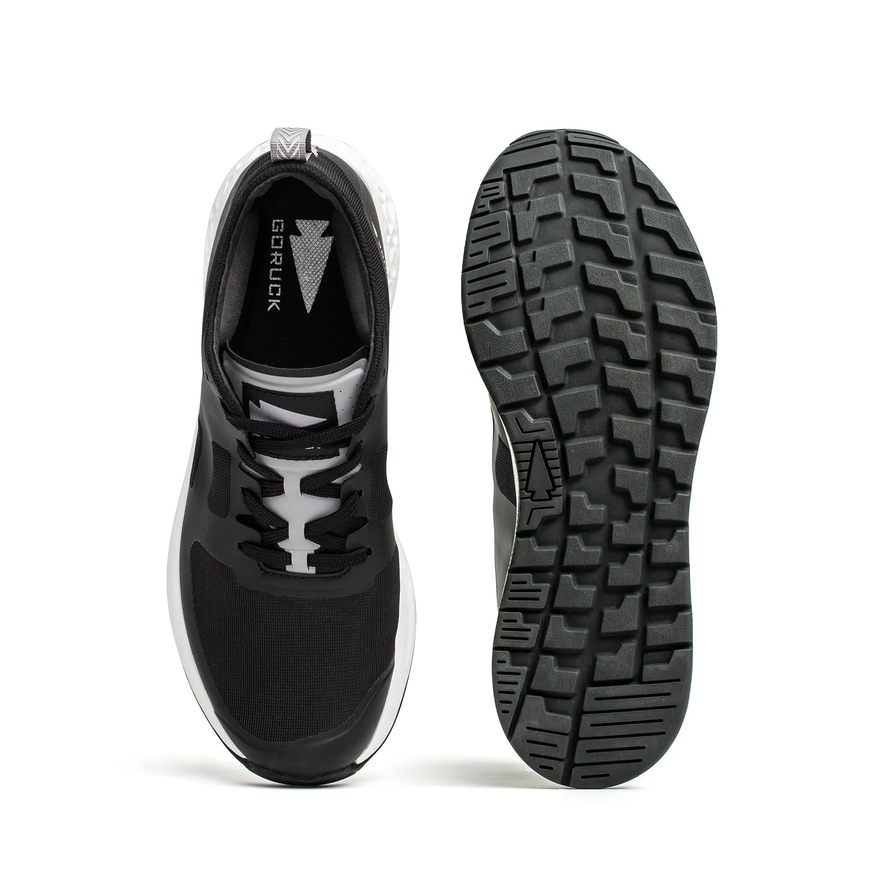 Rough Runners - Black   Stone   White