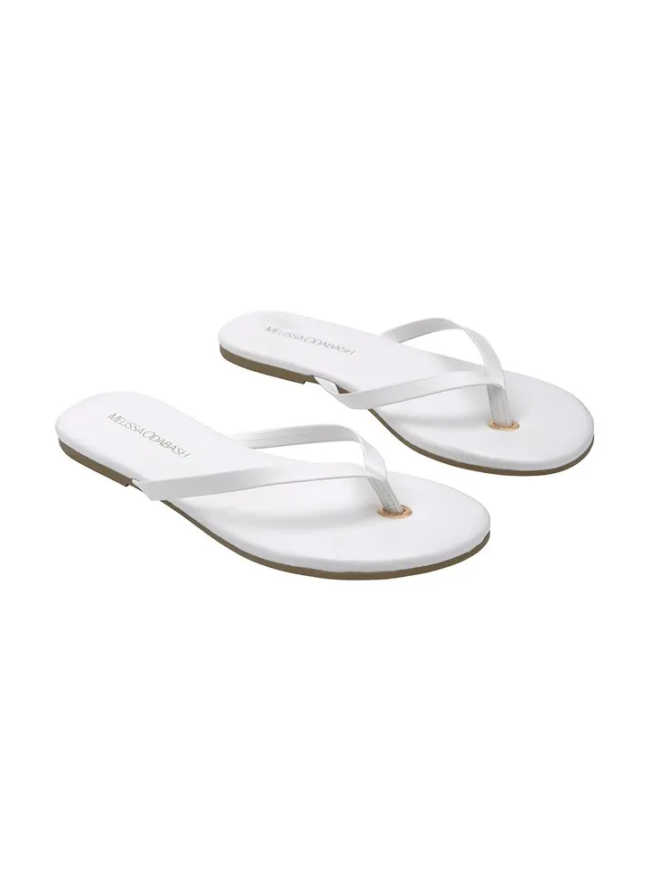 Sandals White Matte
