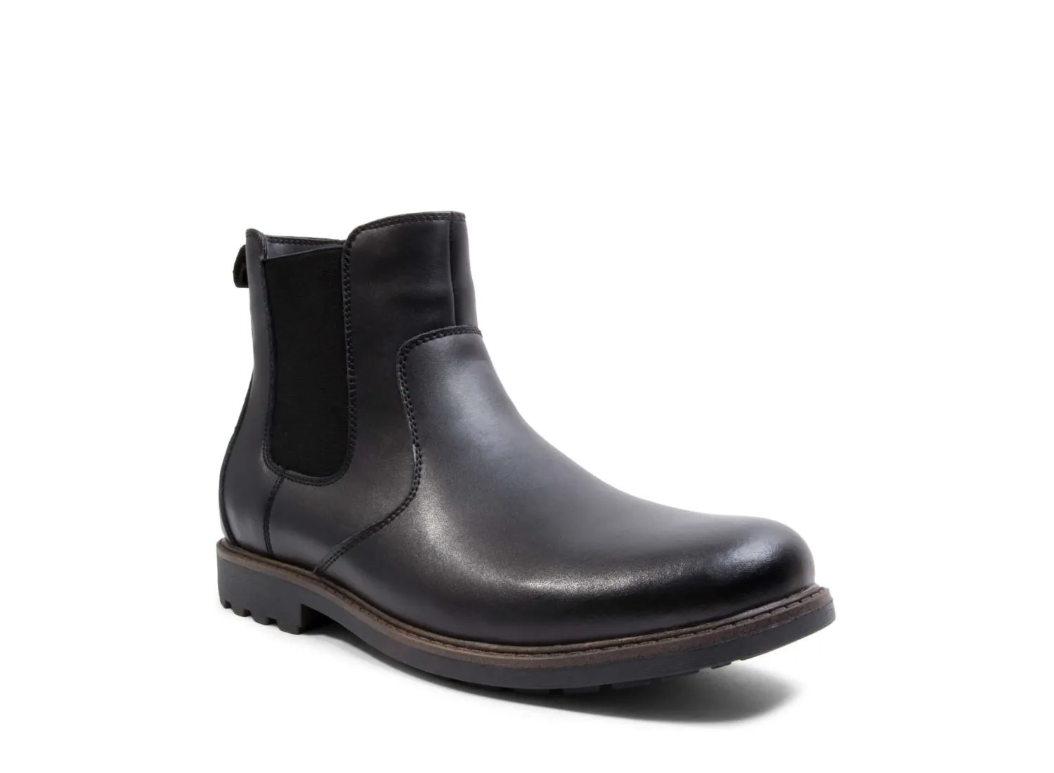 SHADE WATERPROOF BLACK LEATHER