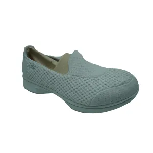 Skechers Women's Go Walk 4 Kindle Slip On Walking Shoes White Size 8.5 Wide