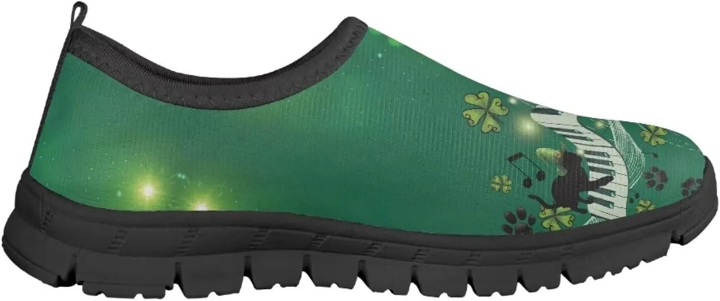 St. Patrick's Day Shoes Boys Slip On Tennis Shoes Kids Running Shoes