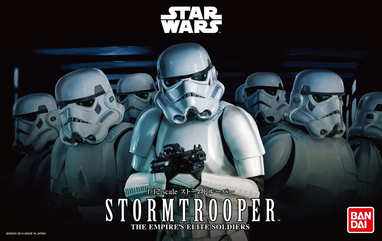 Star Wars Stormtrooper 1:12 Scale Model Kit - Bandai