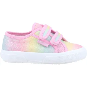Superga Kids Unisex 2750 Iridescent Trainers - Pink