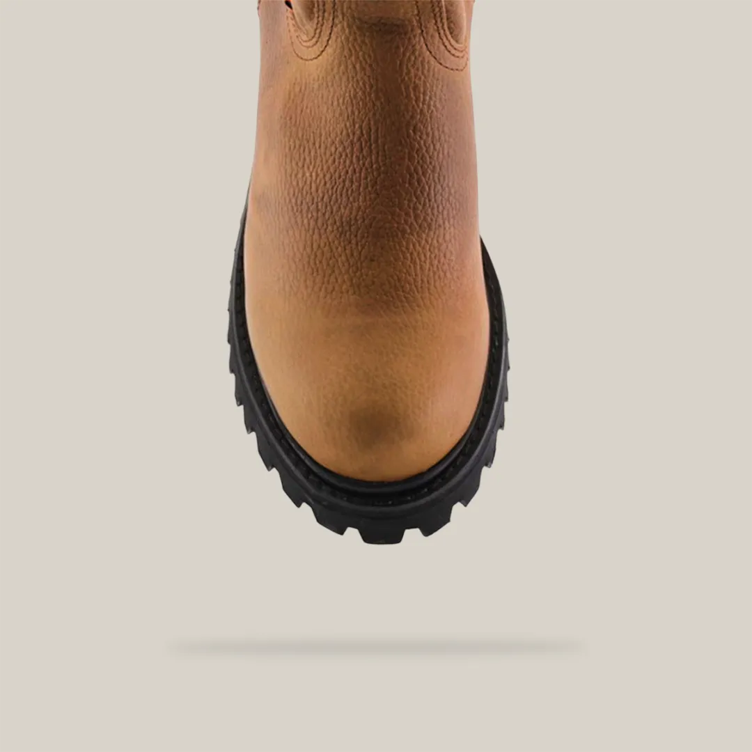 Tan Roper - Tractor Sole - Soft Toe
