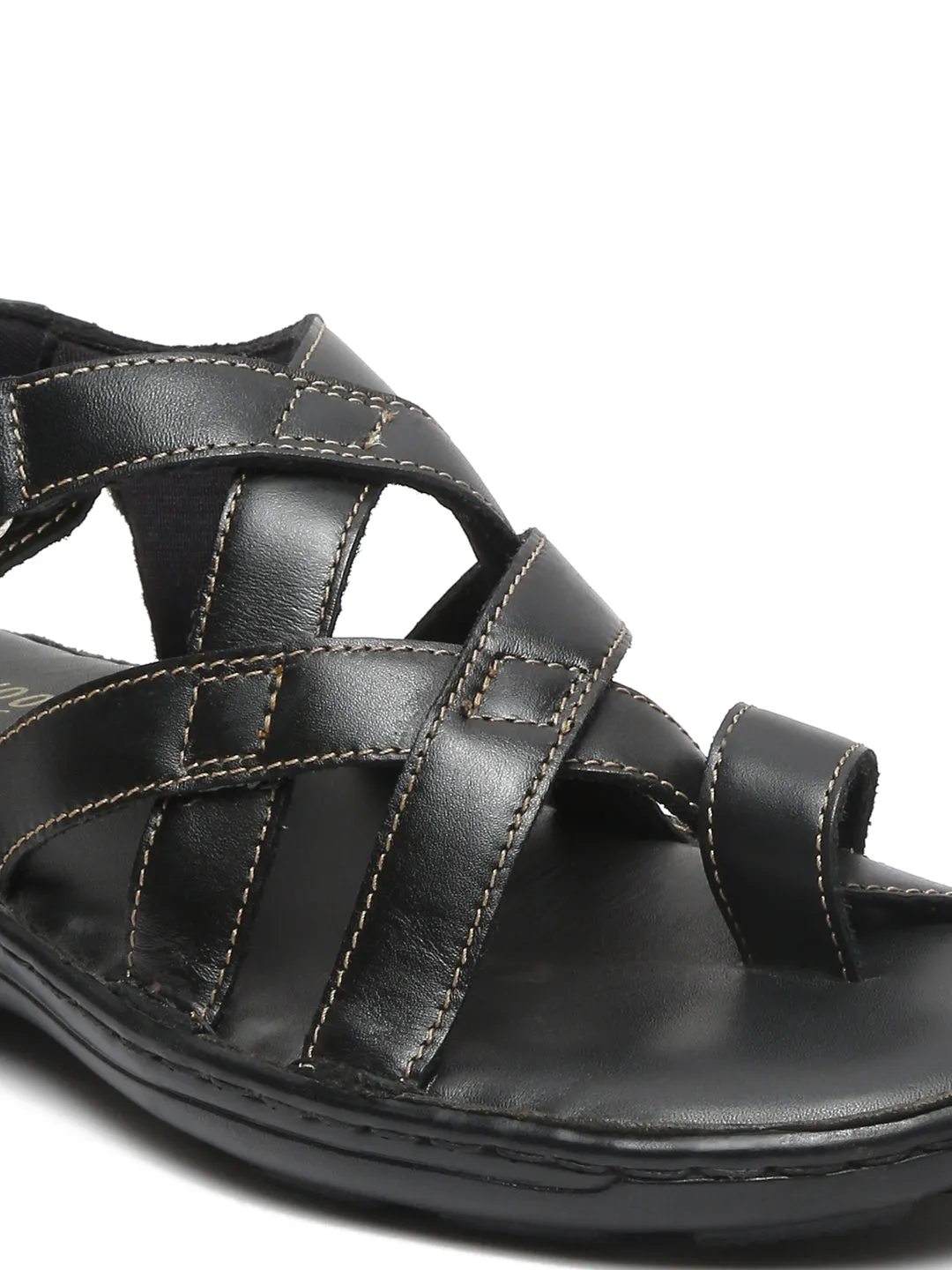 Tealwood Men Leather Comfort Sandal