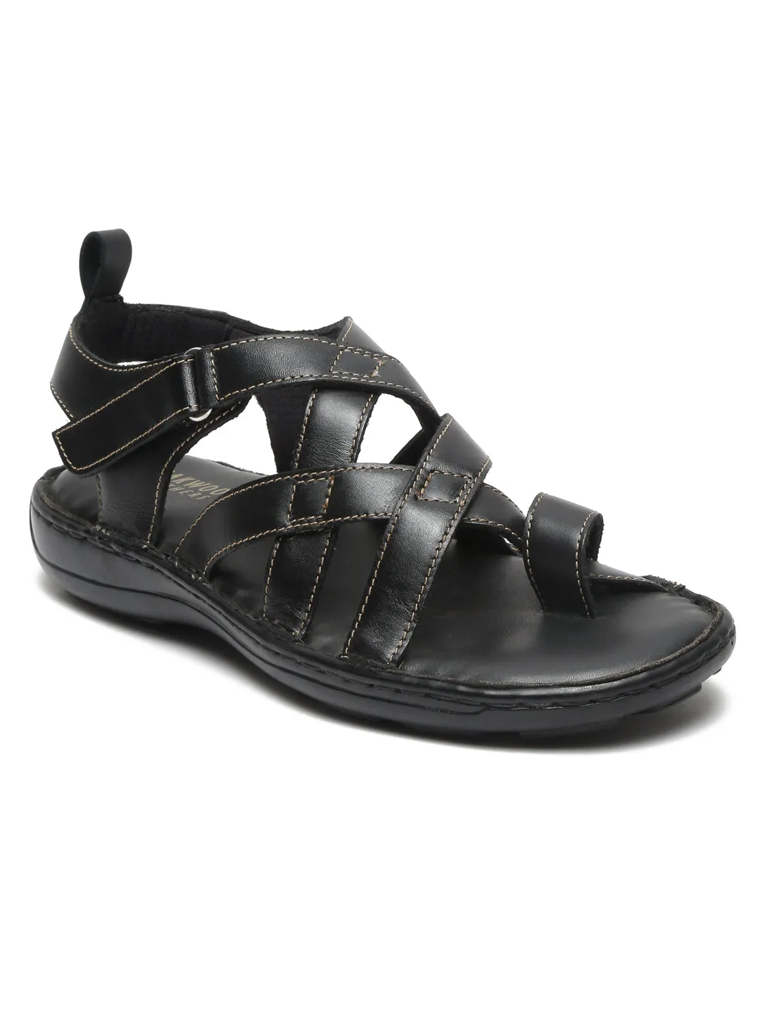 Tealwood Men Leather Comfort Sandal