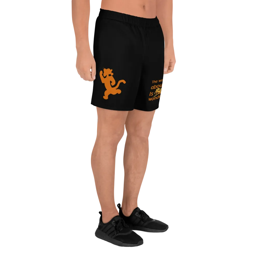 The Wonderful Thing About Runners Men's Recycled Athletic Shorts