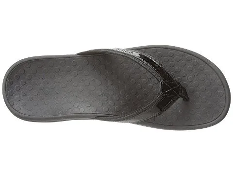 Tide Toe Post Sandal in Black