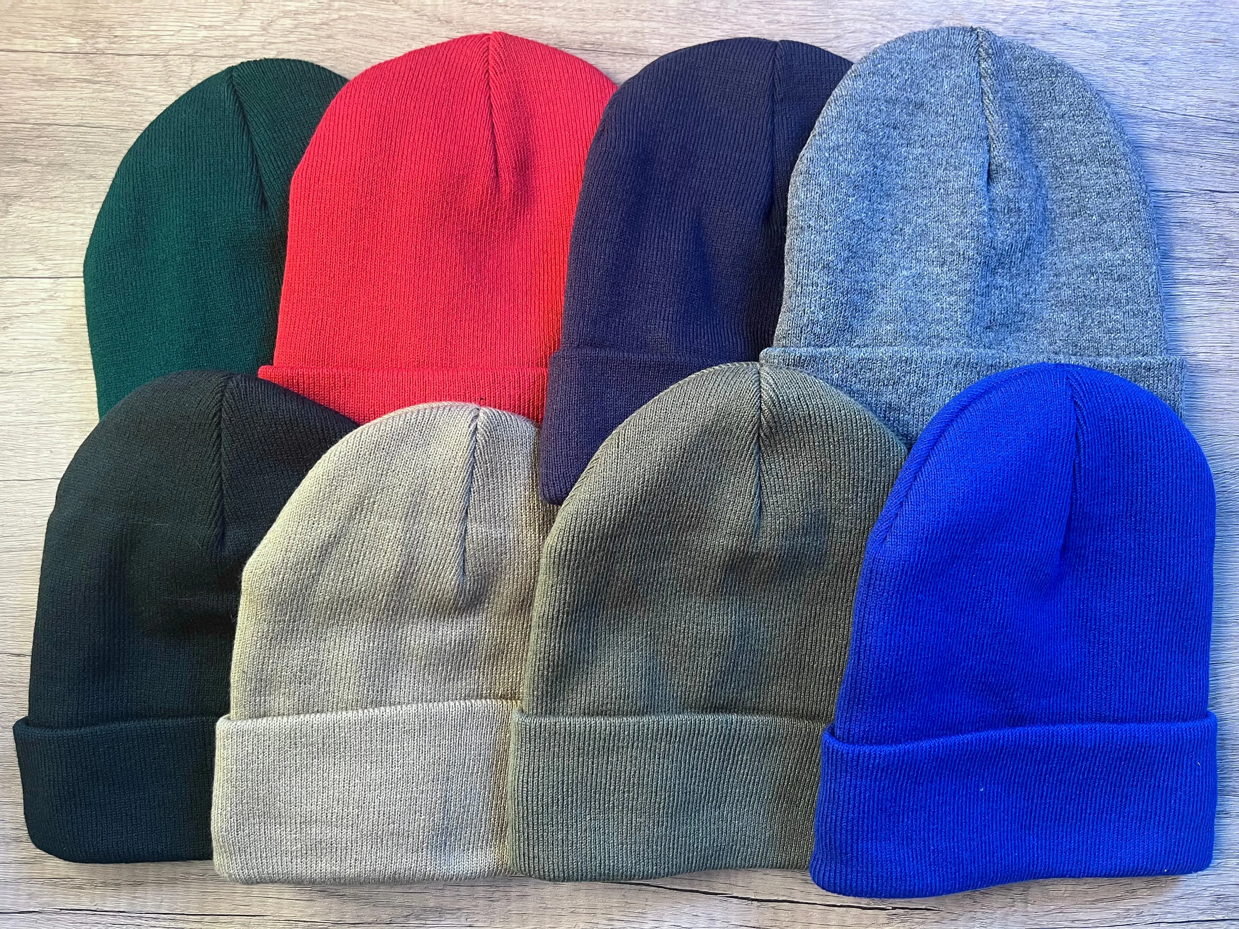 Toyota 3 Stripe Logo Beanie Toboggan Mens Winter Hat Gift