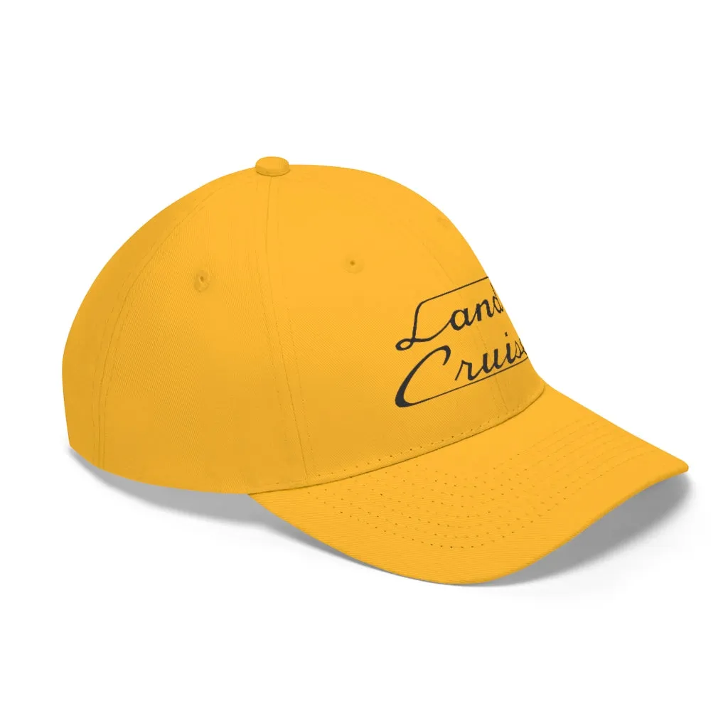 Toyota Land Cruiser Script - Embroidered Twill hat by Reefmonkey