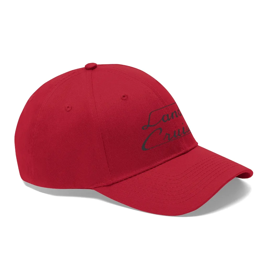 Toyota Land Cruiser Script - Embroidered Twill hat by Reefmonkey