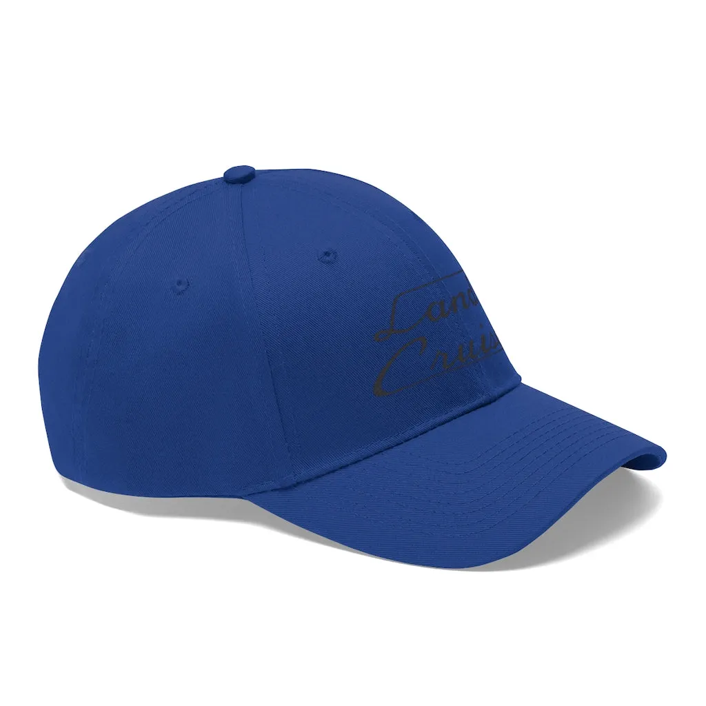 Toyota Land Cruiser Script - Embroidered Twill hat by Reefmonkey