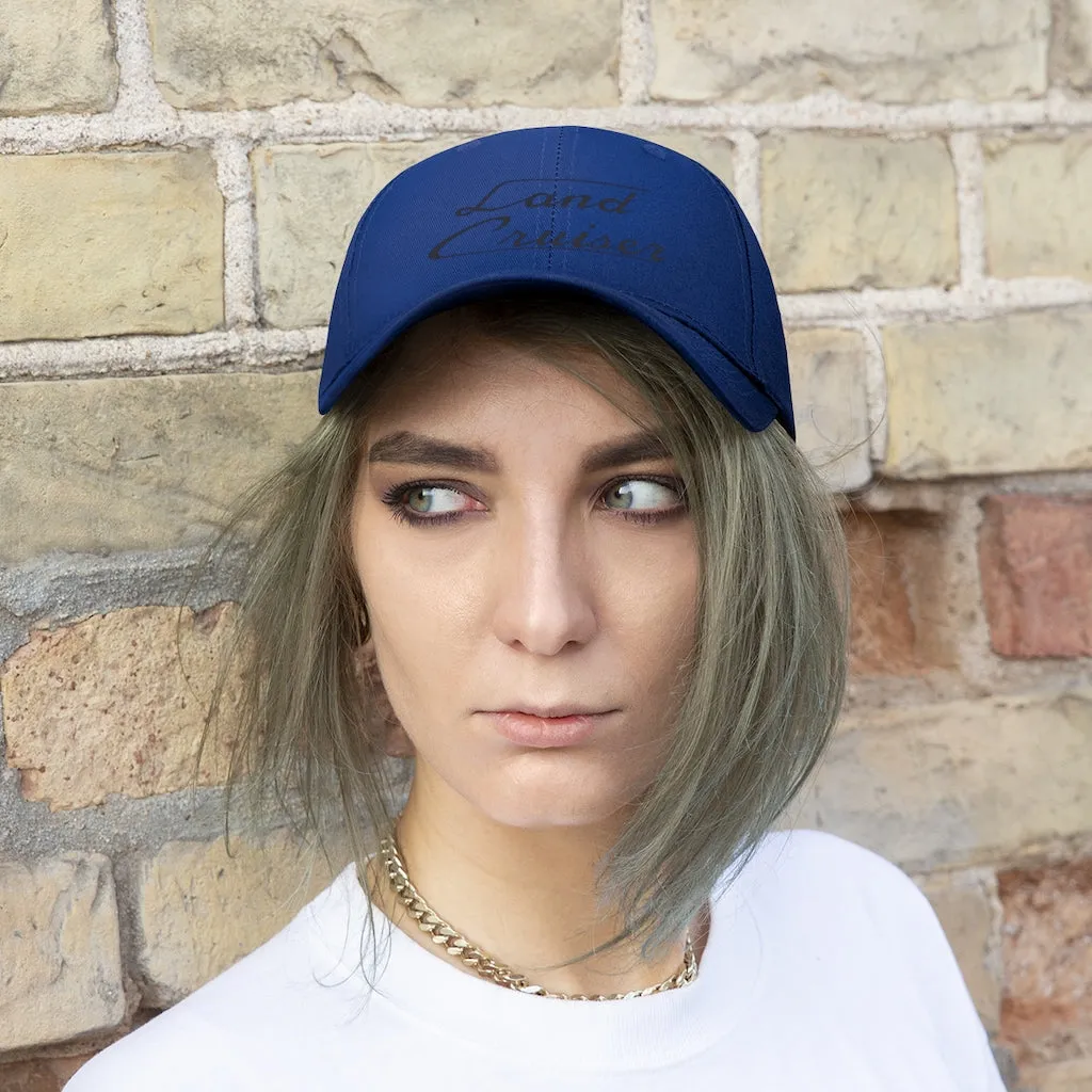 Toyota Land Cruiser Script - Embroidered Twill hat by Reefmonkey