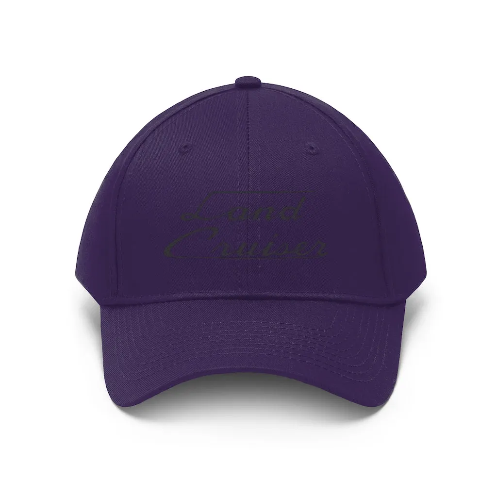 Toyota Land Cruiser Script - Embroidered Twill hat by Reefmonkey