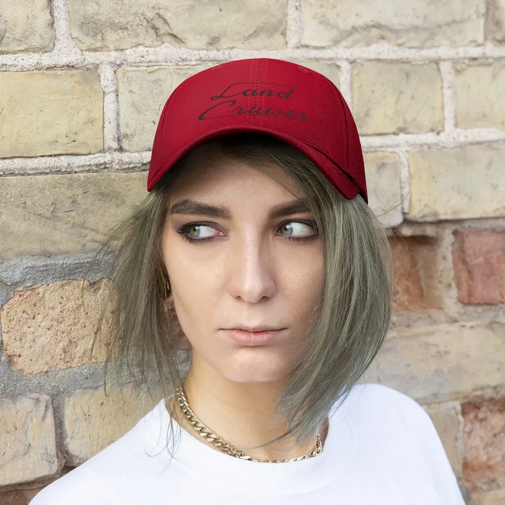 Toyota Land Cruiser Script - Embroidered Twill hat by Reefmonkey