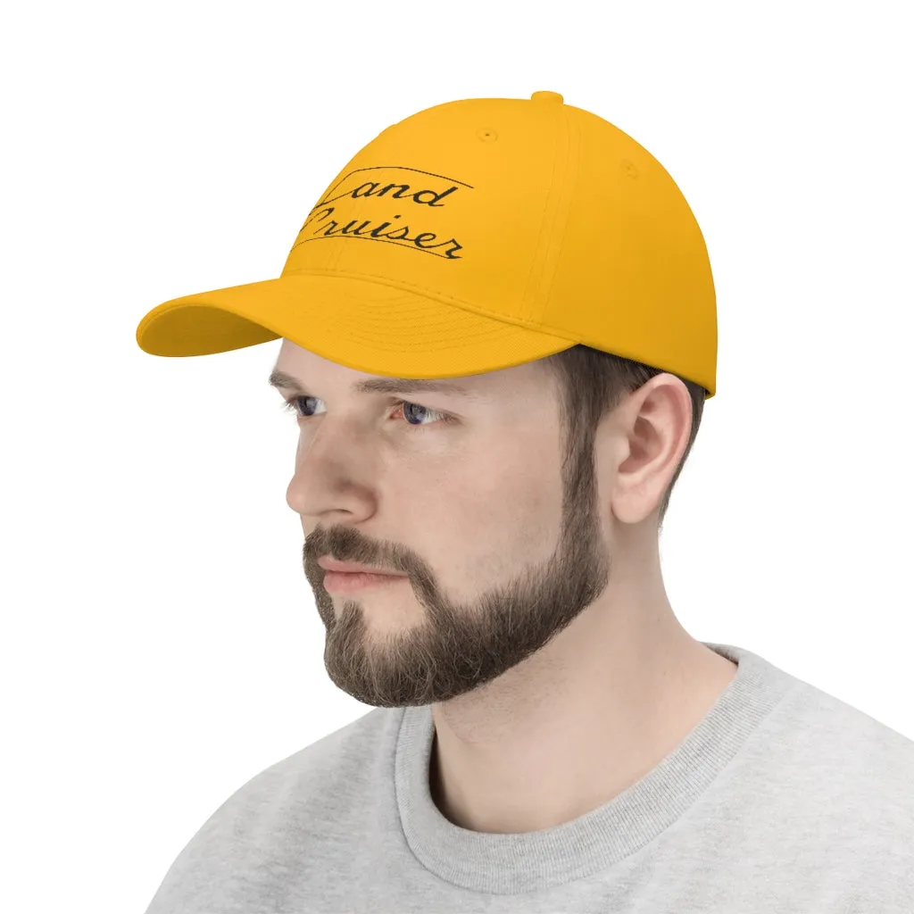 Toyota Land Cruiser Script - Embroidered Twill hat by Reefmonkey