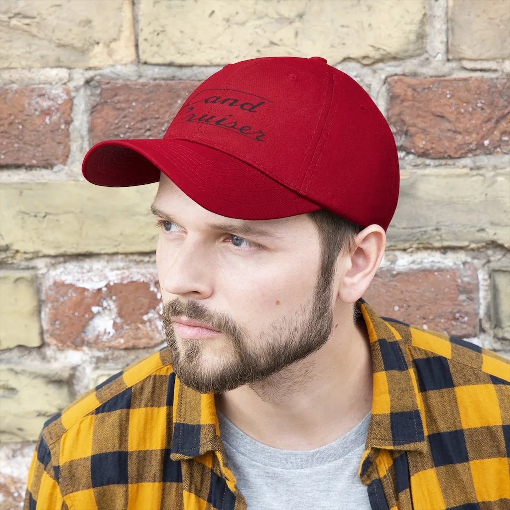Toyota Land Cruiser Script - Embroidered Twill hat by Reefmonkey