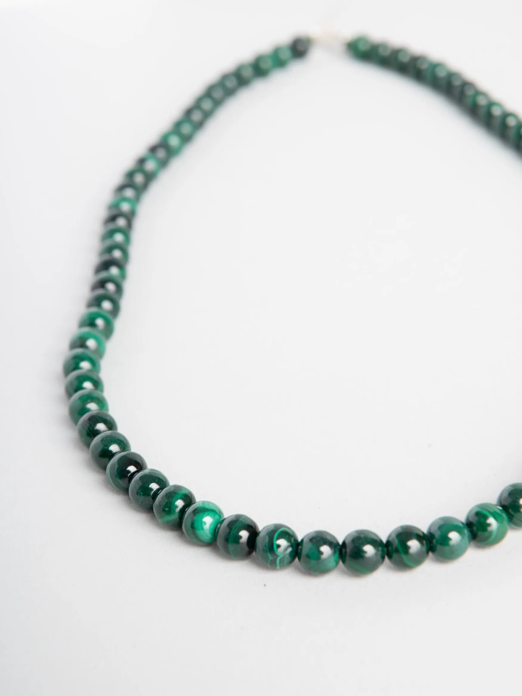 Transformative Malachite - Beaded Gemstone Necklace