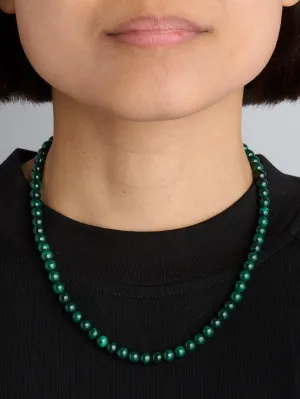 Transformative Malachite - Beaded Gemstone Necklace