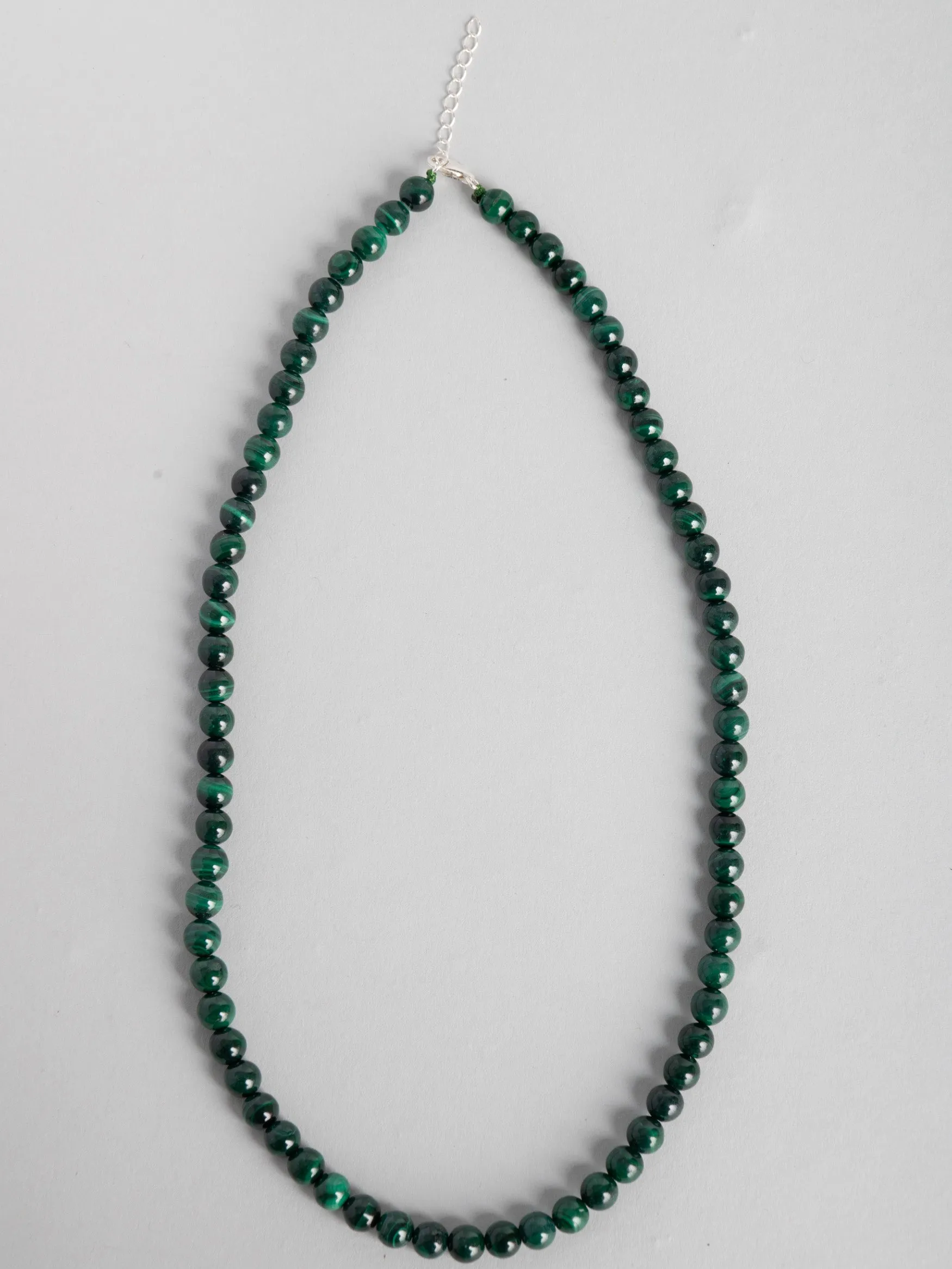 Transformative Malachite - Beaded Gemstone Necklace